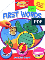 MyFirstStickerBook First+Words
