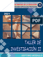 7 Módulo Taller de Investigación II 2021