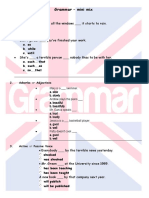 Grammar Mini Mix Conjunctions Adverbadjective Acti Grammar Drills 107752
