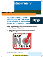 Pelajaran 9 Memahami Peraturan Perundangan Dan Konsekuensi Hukum Penyalahgunaan Narkoba Dan Psikotropika-Dikonversi