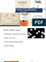 Wine Classification - French Wine