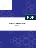 FortiWLC 8.5.2 Release Notes