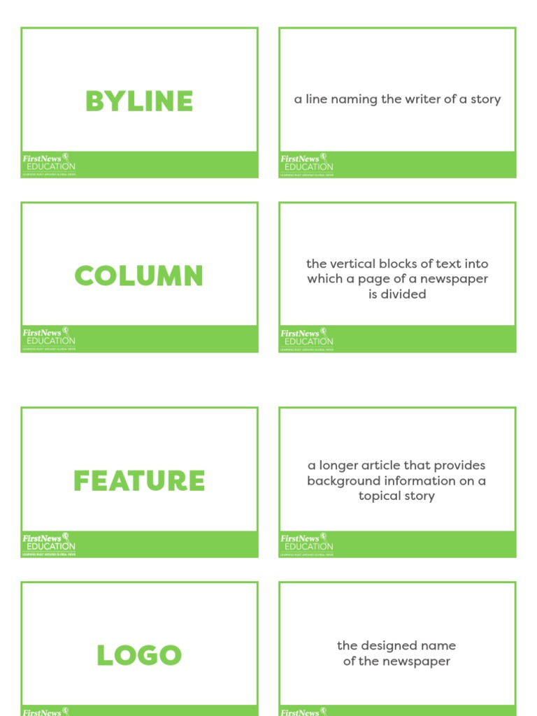 Byline: A Line Naming The Writer of A Story | PDF | News Media | Newspapers