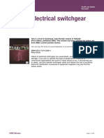 Hsg230 Keeping Electrical Switchgear Safe