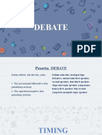 English Learning Material - Debat