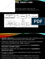 Science, Matter, Energy and Systems: Scientific Method Is Systematic Guide To Get How The