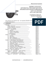Differential Pressure Indicator Installation Manual