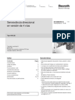 SERVOVALVULA REXROTH rs29564 - 2010-09