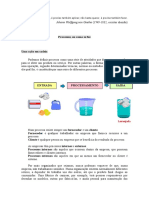 Como fazer e processos internos e externos