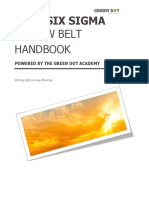 Yellow Belt Handbook: Lean Six Sigma