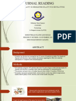 Journal Reading: Total Hip Arthroplasty or Hemiarthroplasty For Hip Fracture