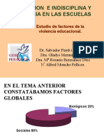 16. FACTORES CAUSALES DE LA VIOLENCIA ESCOLAR