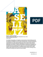 Baselitz - Exhibition Catalogue