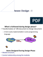 Software Design - I