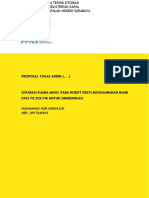 Separasi Suara Music KRSTI Menggunakan Bandpass Filter FIR