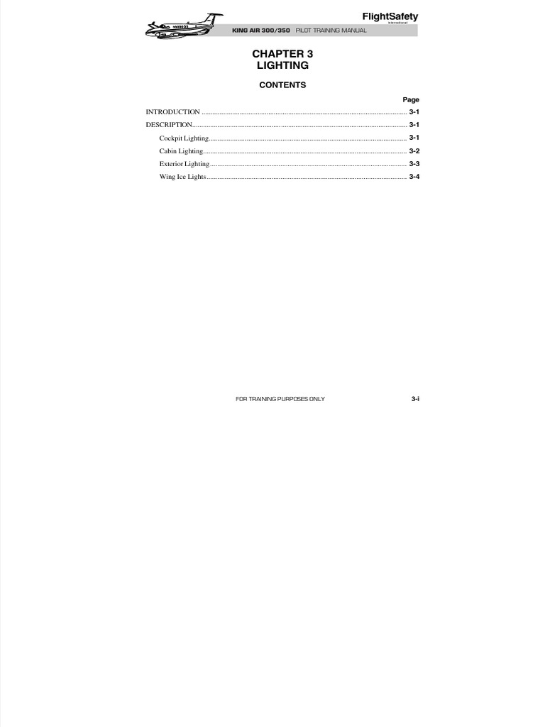 KING AIR 350 PILOT TRAINING MANUAL PDF visual data 2