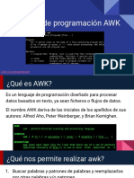 Lenguaje de Programación AWK