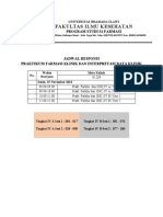 Jadwal Responsi