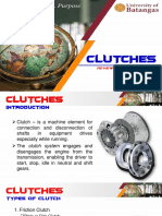 Clutches: Review in Machine Design