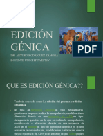 Semana 09 - Edicion Genica