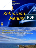 Kebiasaan Menunda