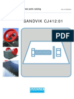 SANDVIK CJ412:01: Wear Parts Catalog