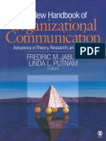 Frederic M. Jablin, Linda L. Putnam - The New Handbook of Organizational Communication - Advances in Theory, Research, and Methods (2000, SAGE Publications, Inc)