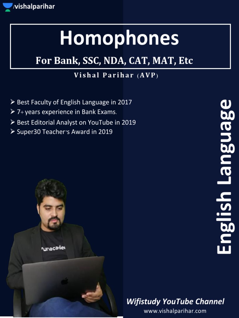 Homophones for Bank Exam Success | PDF