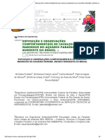 [Artigo] - EXPOSIÇÃO E OBSERVAÇÕES COMPORTAMENTAIS DE CAVALOS-MARINHOS NO AQUÁRIO PARAÍBA, REGIÃO NORDESTE DO BRASIL