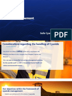 Safe Cyanide Management: in Our Operations