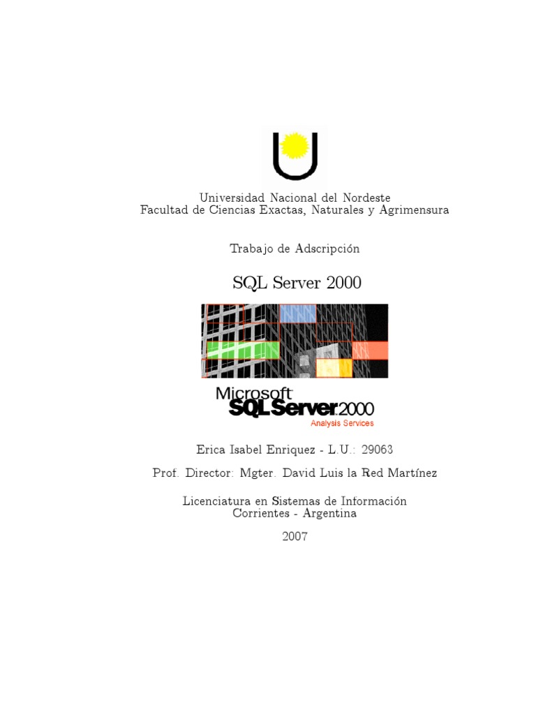 SQL 2000 | PDF