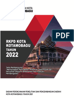 Dokumen RKPD Kota Kotamobagu Tahun 2022