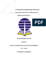 Meningkatkan Kemampuan Kognitif Melalui Media Kartu Angka Berwarna Pada Anak Usia 5-6 Tahun Di PAUD Shibyan Daarul Qur'an