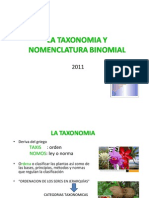 Taxonomia Nomenclatura