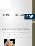 Gizi Dan Diet - Konsep Dasar