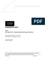 2017 Unit 4 Chemistry KTT 3 Instrumentation - Question Book