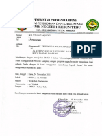 Surat Pemateri Penelusuran Tamatan Untuk Pak Ari Widodo