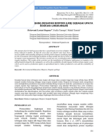 Pembuatan Lubang Resapan Biopori (Lrb)