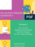 Perkembangan Islam Dalam Madzhab 4