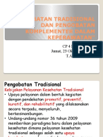 CP 4.2 Terapi Tradisional