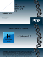Advantages of Elements, Compounds, Heterogeneous, and Homogeneous Mixtures