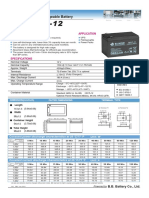 VRLA Rechargeable Battery: Application Features