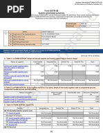 Form GSTR-3B System Generated Summary: Section I: Auto-Populated Details of Table 3.1,3.2 and 4 of FORM GSTR-3B