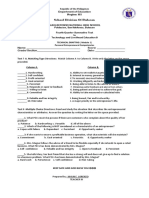 Summative Test 4TH QUARTER GRADE8 MOD.1 4