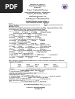 Summmative Test G 8 Q3 Smaw