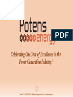 Celebrating One Year of Excellence in The Power Generation Industry!