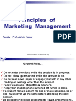 Principles of Marketing Management: Faculty: Prof - Ashok Kumar