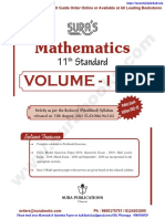 11th Mathematics em Reduced Syllabus Guide