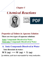 Chemical Reactions: Amedeo Avogadro 1776-1856