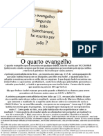 As contradições do quarto evangelho